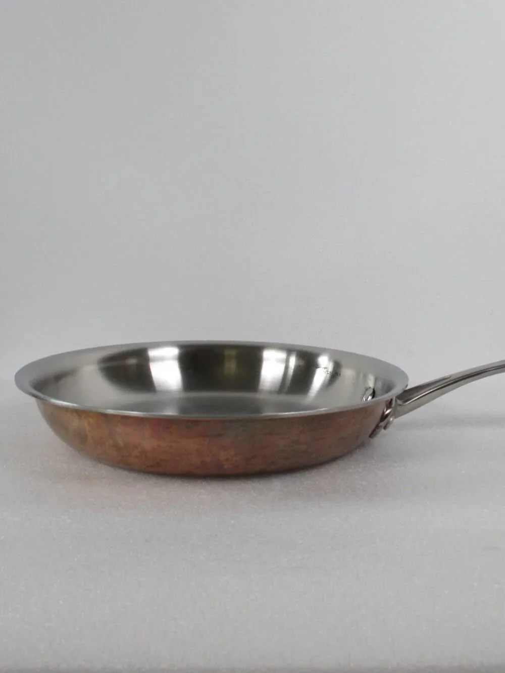 3 PC SET OF CALPHALON TRI-CLAD COPPER COOKWARE
